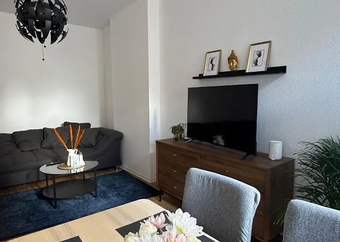 Apartmán Stylishe Maisonette - 4 Schlafplaetze - 2 Smart-tvs Perleberg